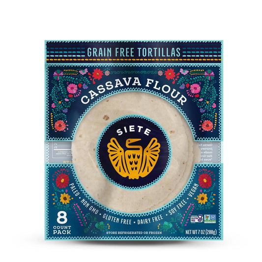 Siete Grain Free Cassava Tortillas (2 sizes)